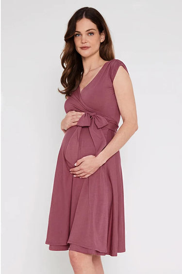 Organic Bamboo Maternity Wrap Dress Dress from Bamboo Body maternity store australia